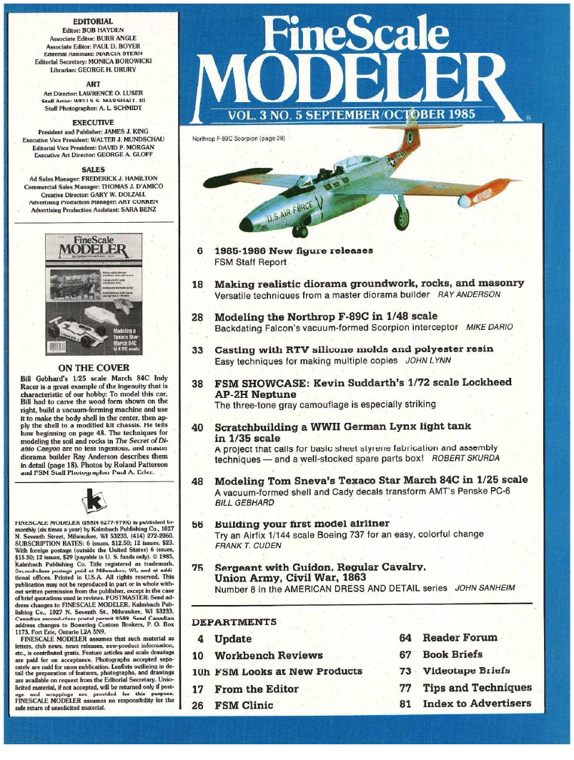 FineScale Modeler 1985-10 (Vol03-05)